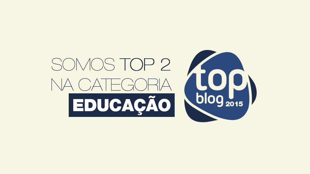 Top Blog 2015 – Joga o Job é 2º lugar na Categoria Educação